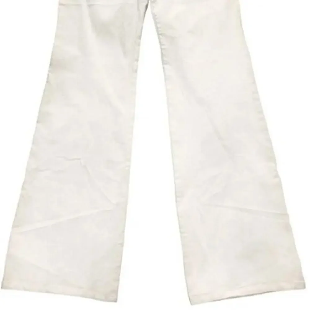 Nili Lotan NWT Oakland Wide-Leg Stretch Twill Pant in Eggshell Women's Size 6 - Picture 8 of 10